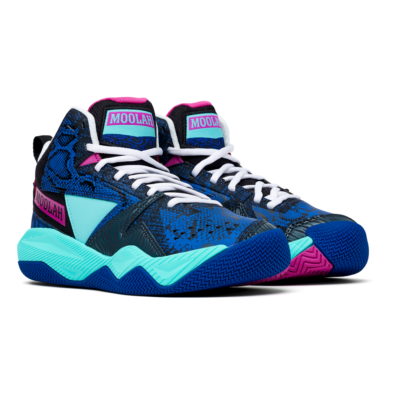 Kicks PRESS BREAK TRUE BLUE AQUA ROSE VIOLET Moolah Kicks