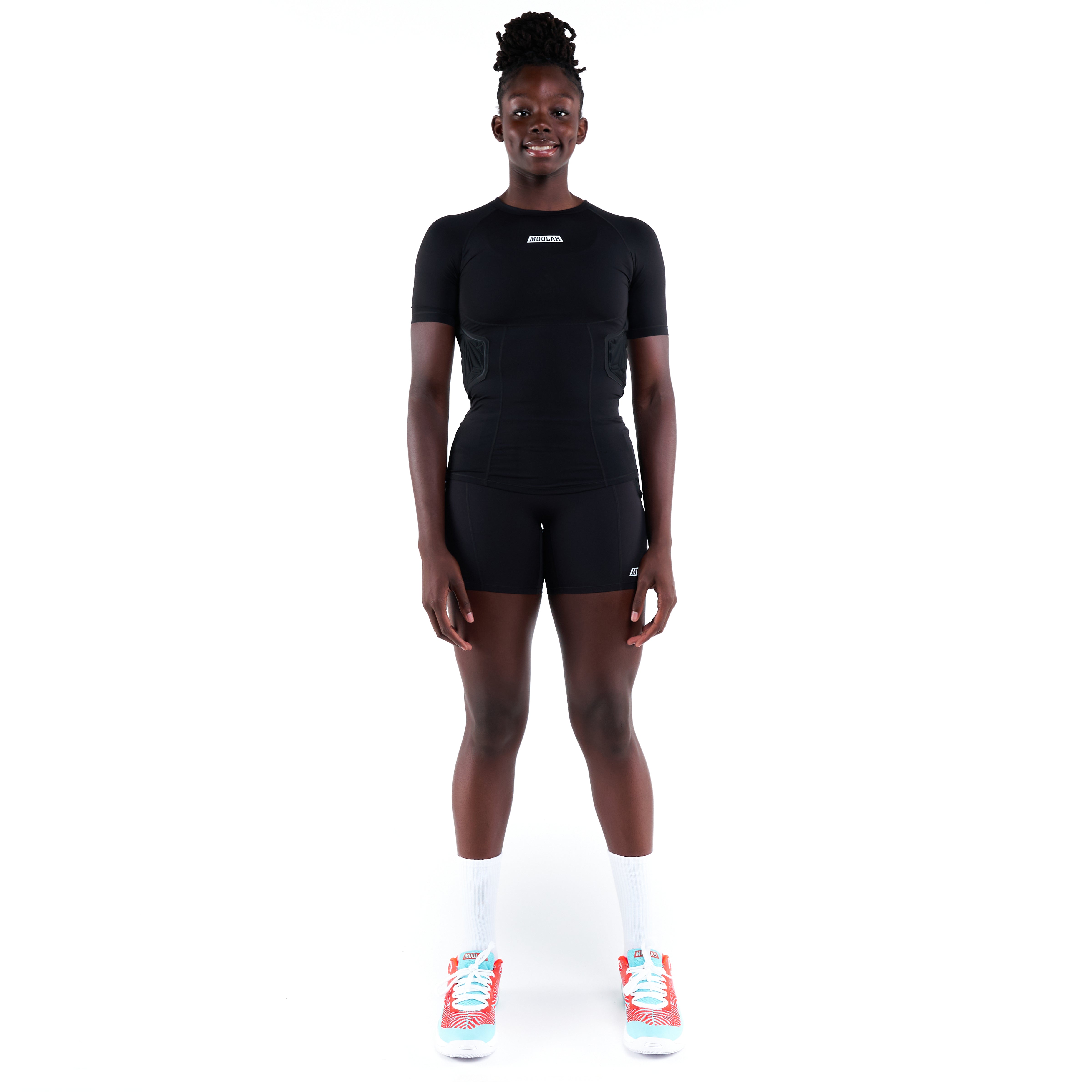 Moolah Kicks Women's Padded Compression Shorts