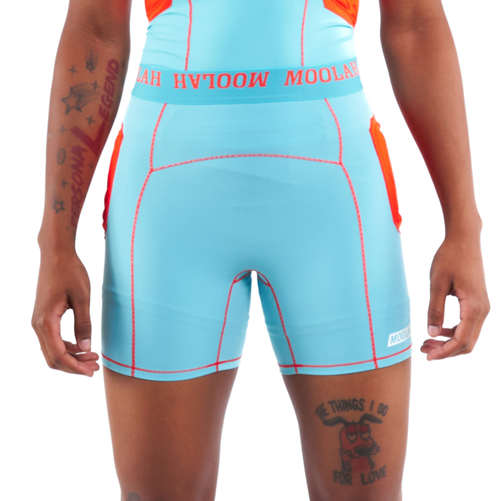 PADDED COMPRESSION SHORT TEAM MOOLAH Moolah Kicks