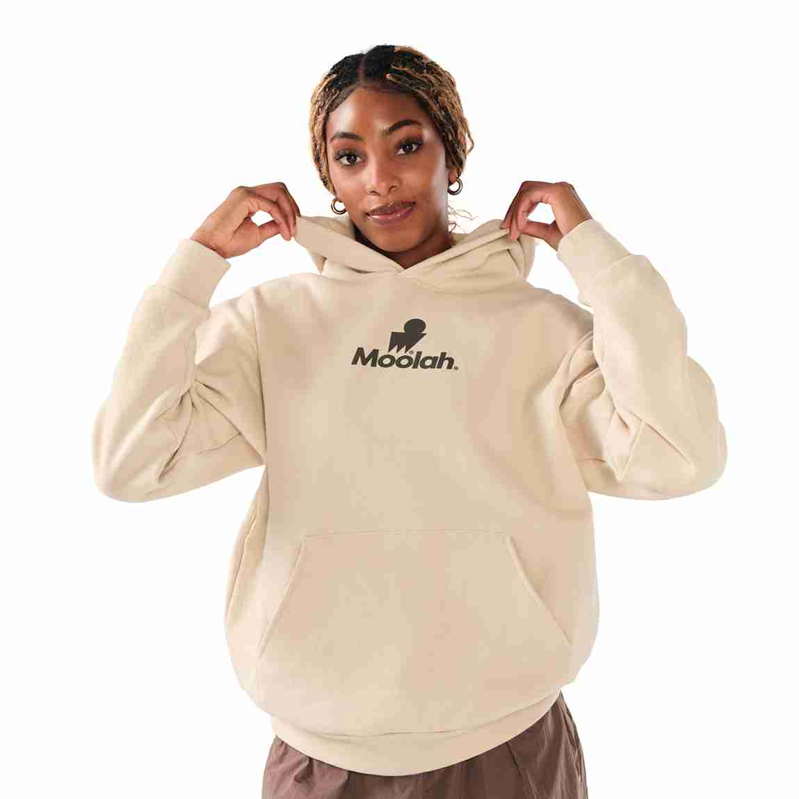 フードつきブルゾンベージュhiro様 CORE HOODIE - NEWSPRINT – Moolah Kicks