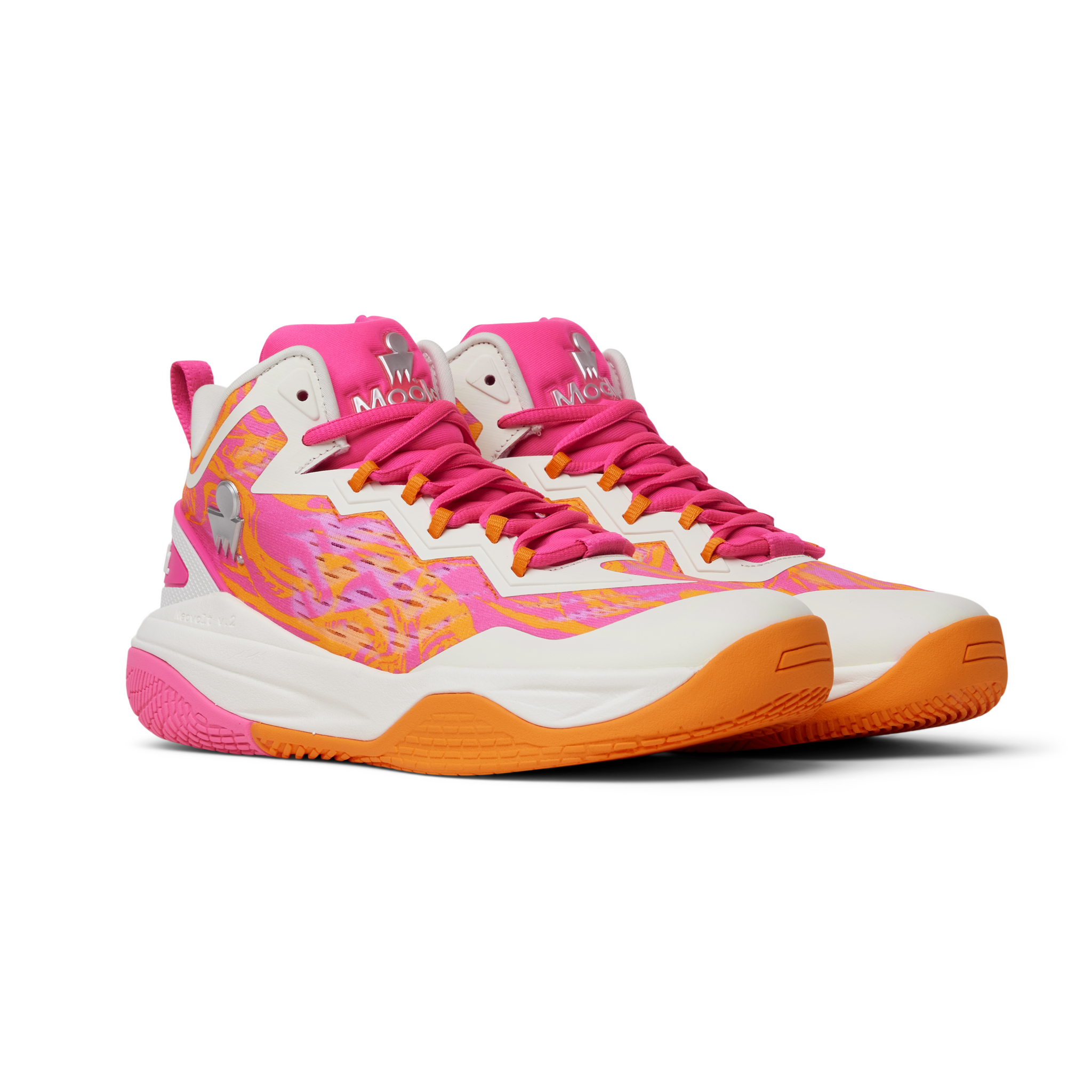 Orange basketball shoes online