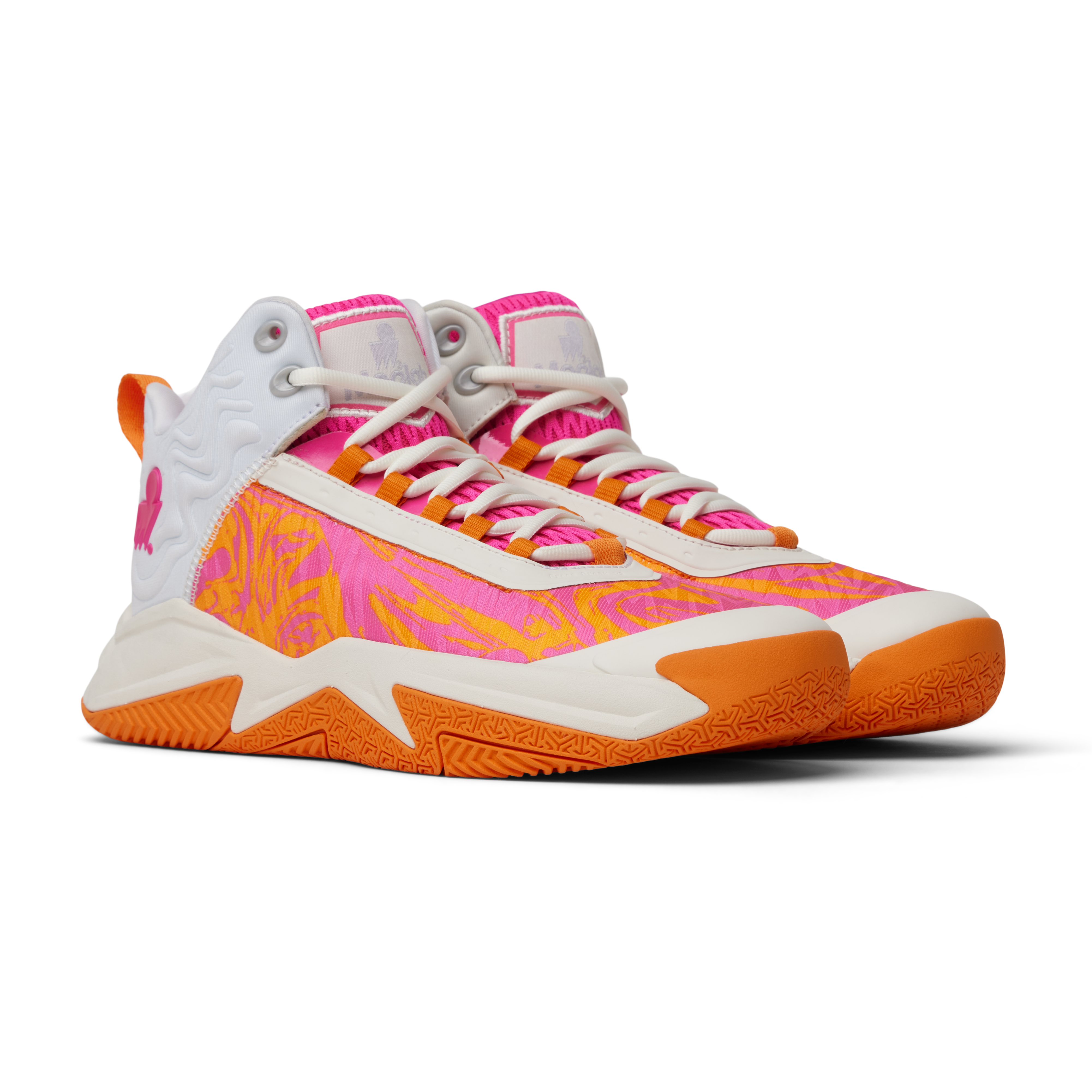 MOOLAH KICKS | KIDS PRESS BREAK V2 - ORANGE/PINK – Moolah Kicks