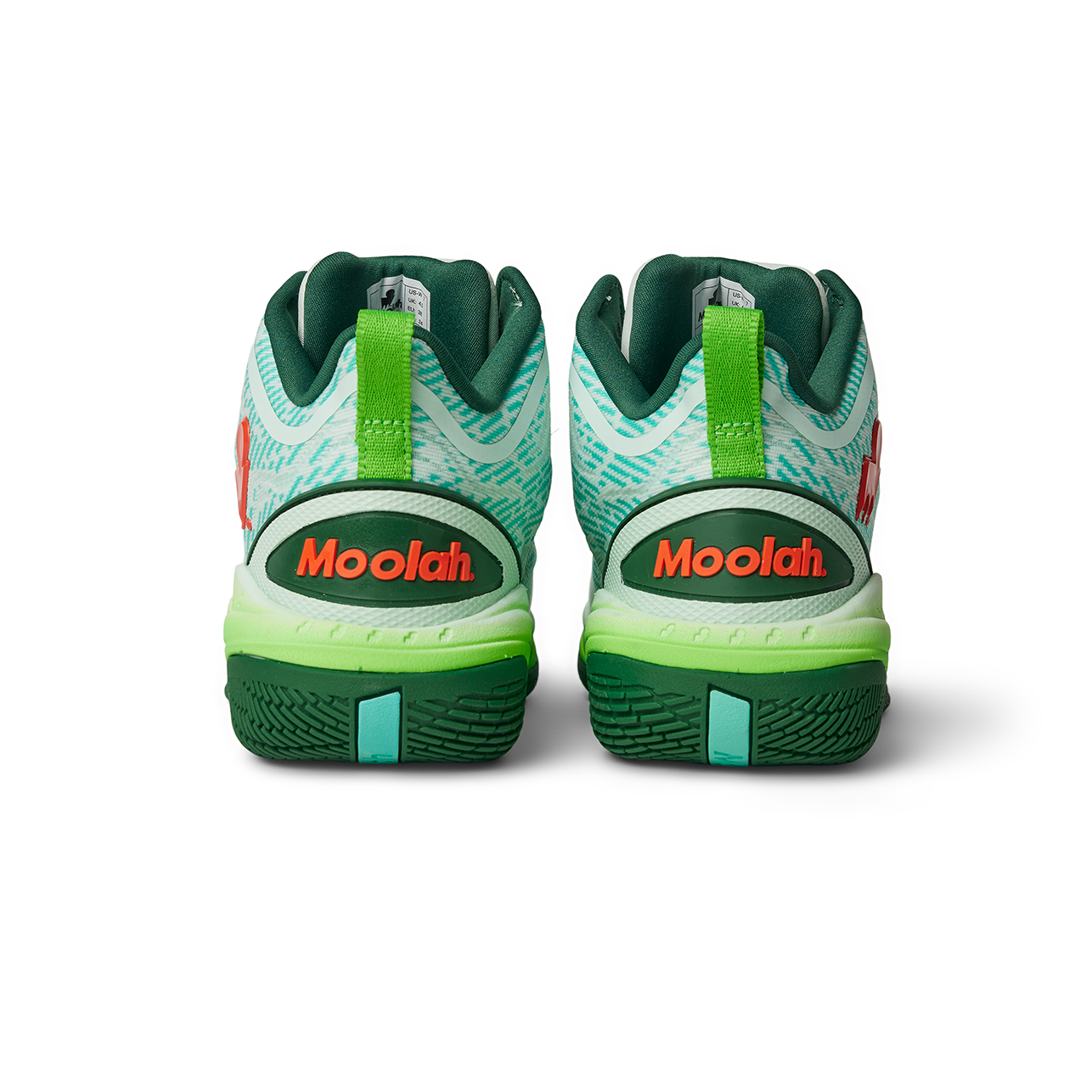 靴 pointed-CURLS / GREEN & LIGHT GREEN MOOLAH KICKS | NEOVOLT PRO V2 GROCERY PACK - EAT YOUR GREENS